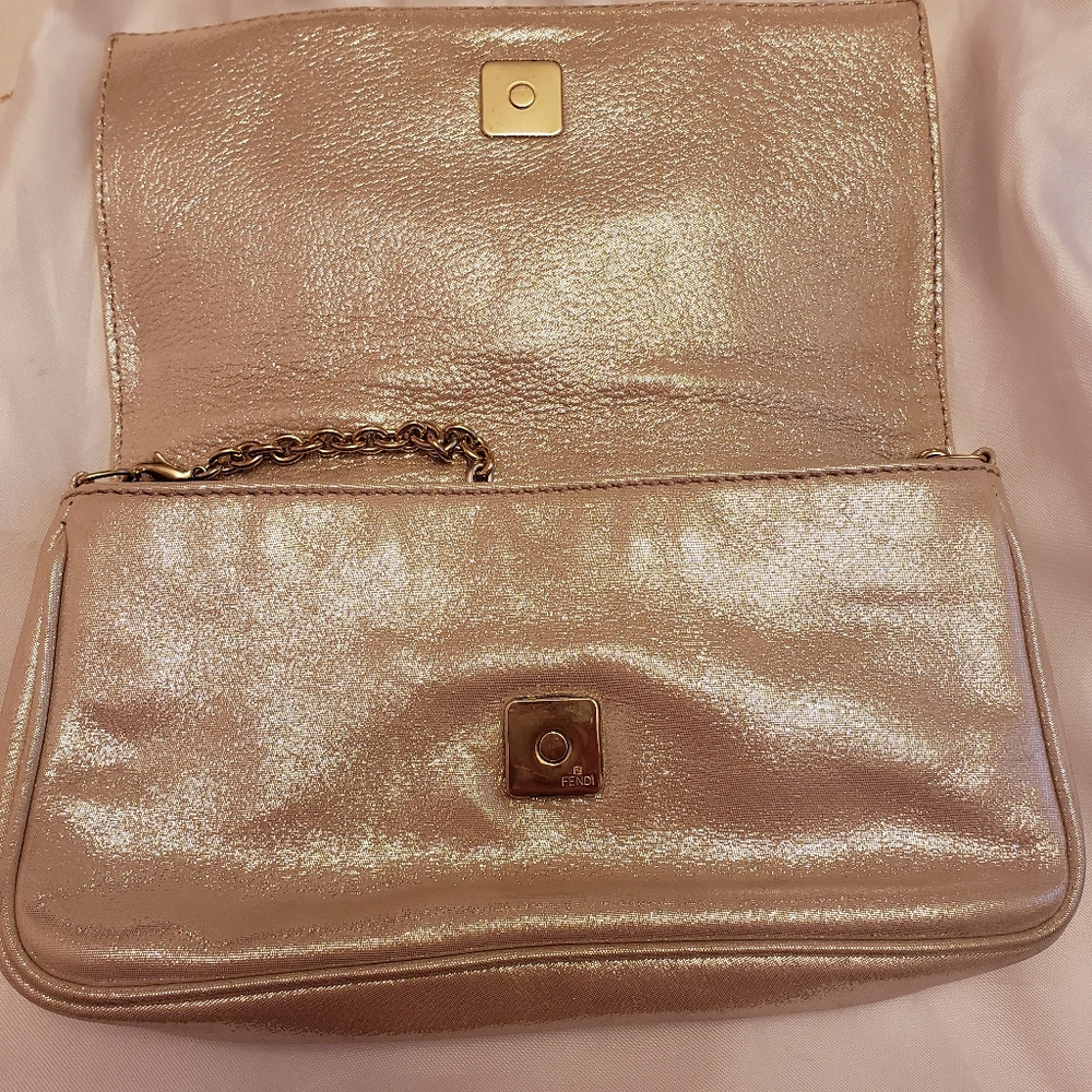 Fendi golden shimmer evening bag - Picture 8 of 11